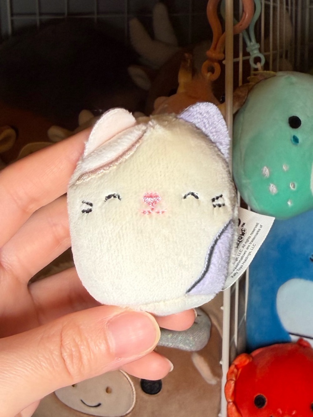 Squishmallows Squishville SV Charlotte the Cat 2” Stuffed Plush (Series 1)